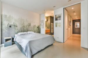 Gietvloer slaapkamer